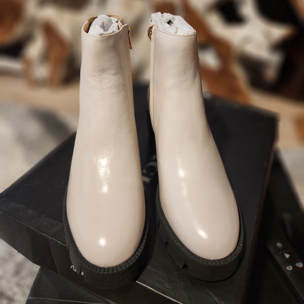 Coach leather boots, size 8.5